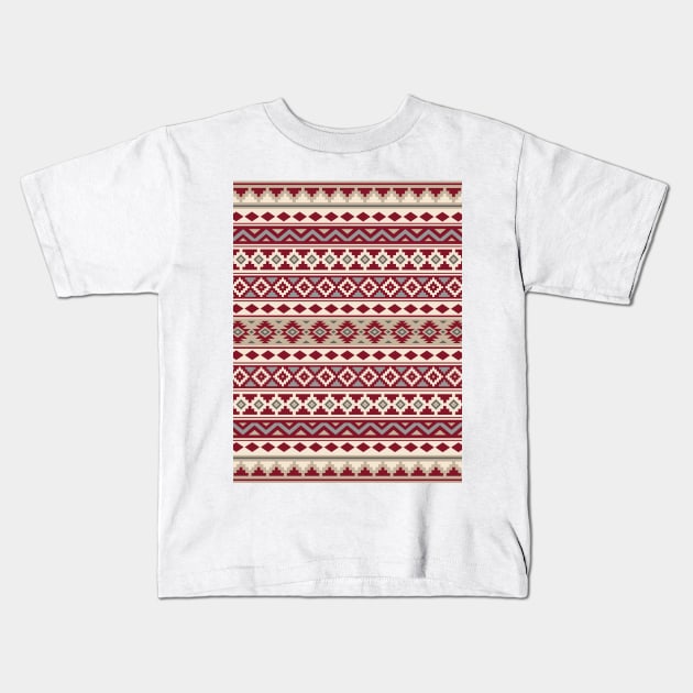 Aztec Essence Pattern IIb RGCS Kids T-Shirt by NataliePaskell